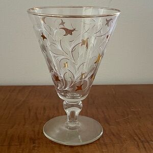 Holiday Cocktail / Water Goblet Glass